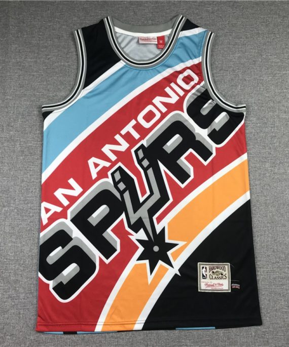 Camiseta Tim Duncan #21 San Antonio Spurs 2020 Multicolor Estampado Edition