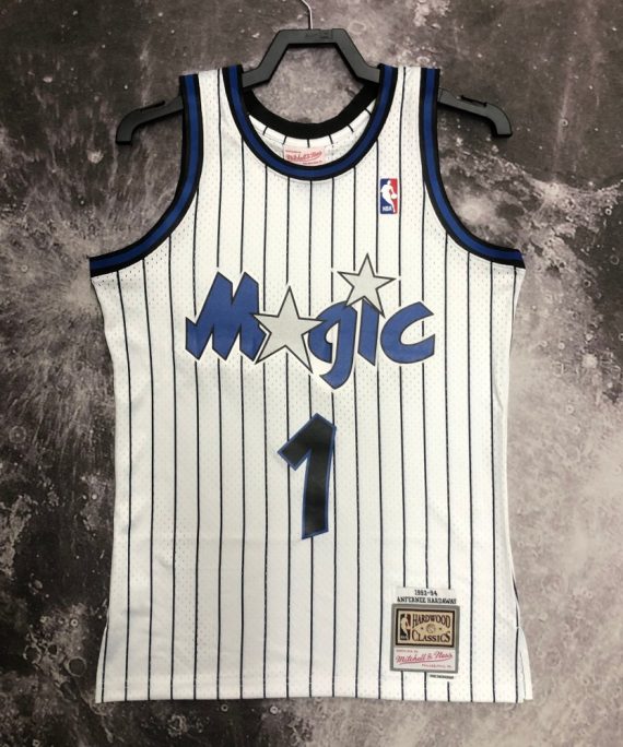 Camiseta Tim Hardaway #1 Orlando Magic 1994 Clásico Edition Blanco