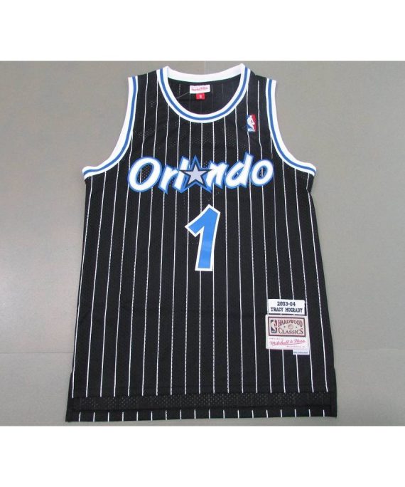 Camiseta Tracy McGrady #1 Orlando Magic Icon Clásico Negro
