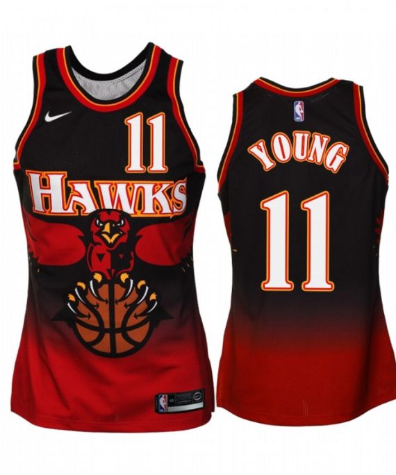 Camiseta Trae Young #11 Atlanta Hawks 2019/20 Rojo Classic Edition