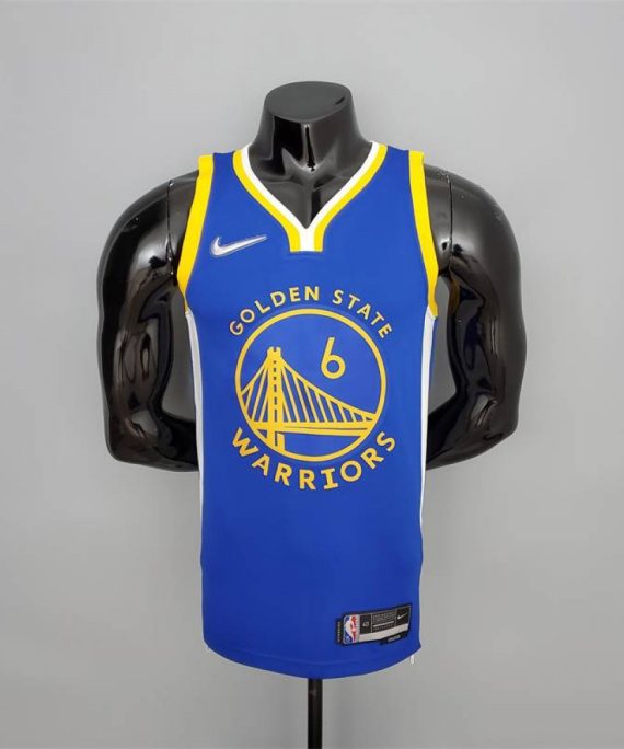 Camiseta Trae Young #6 Golden State Warriors Edición 75 Aniversario Azul
