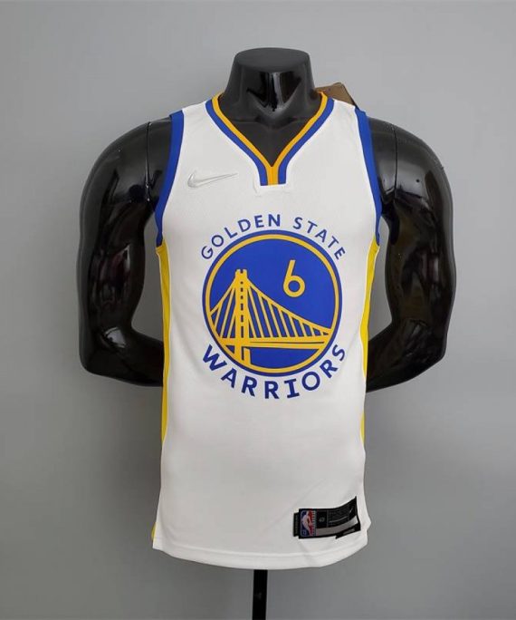 Camiseta Trae Young #6 Golden State Warriors Edición 75 Aniversario Blanco