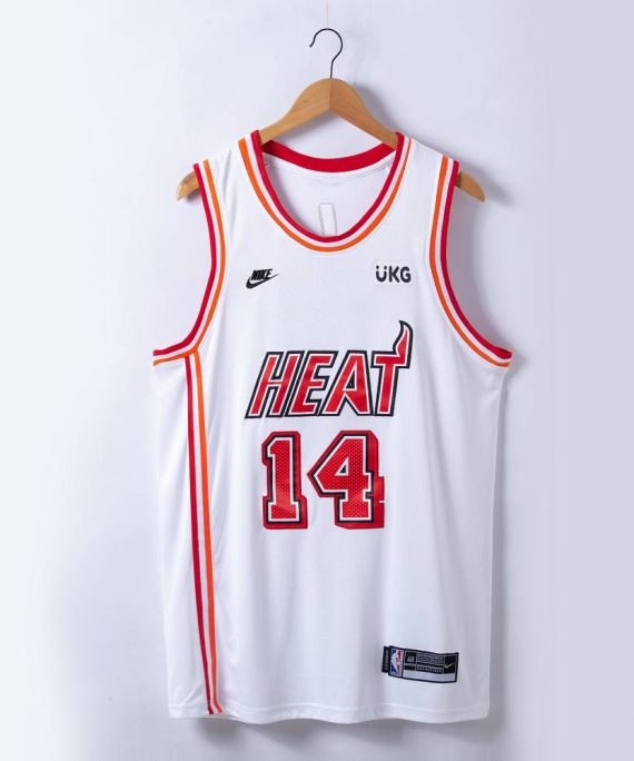 Camiseta Tyler Herro #14 Miami Heat 2023 Blanco Icon Edition