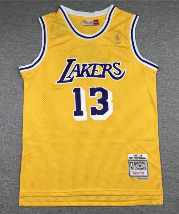 Camiseta Wilt Chamberlain #13 Los Angeles Lakers Icon Clásico