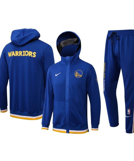 Chandal Golden State Warriors Con Capucha 22/23 Azul