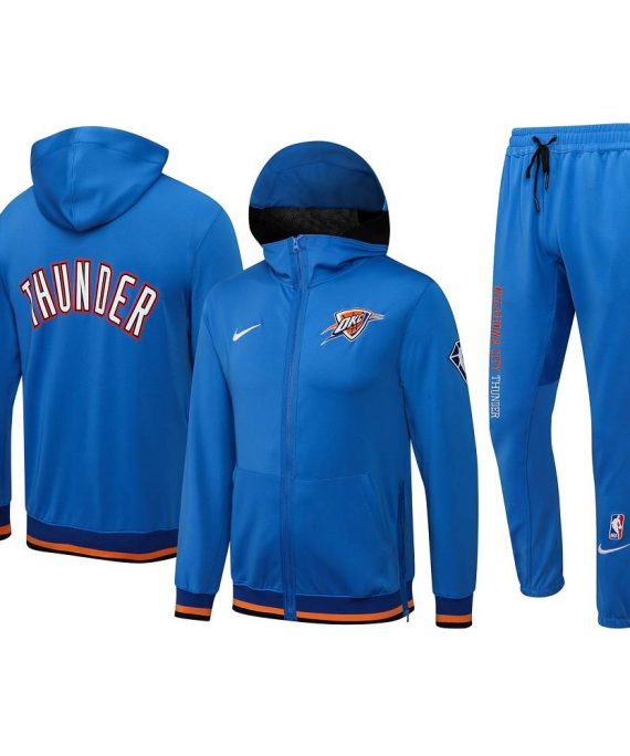 Chandal Oklahoma City Thunder Con Capucha 22/23 Azul