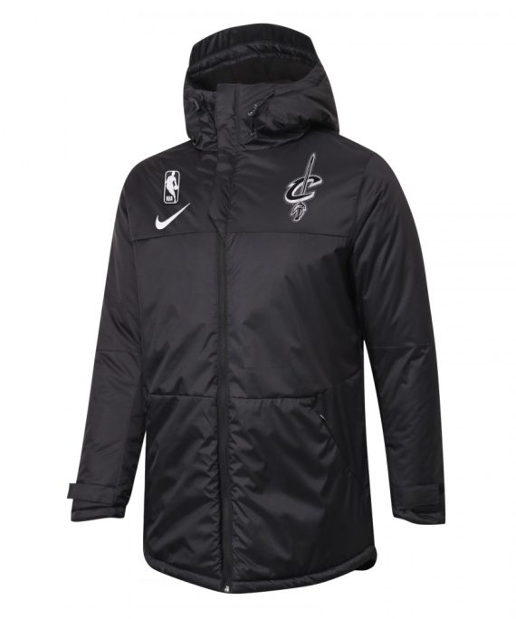 Chaqueta Acolchada Cleveland Cavaliers Negro