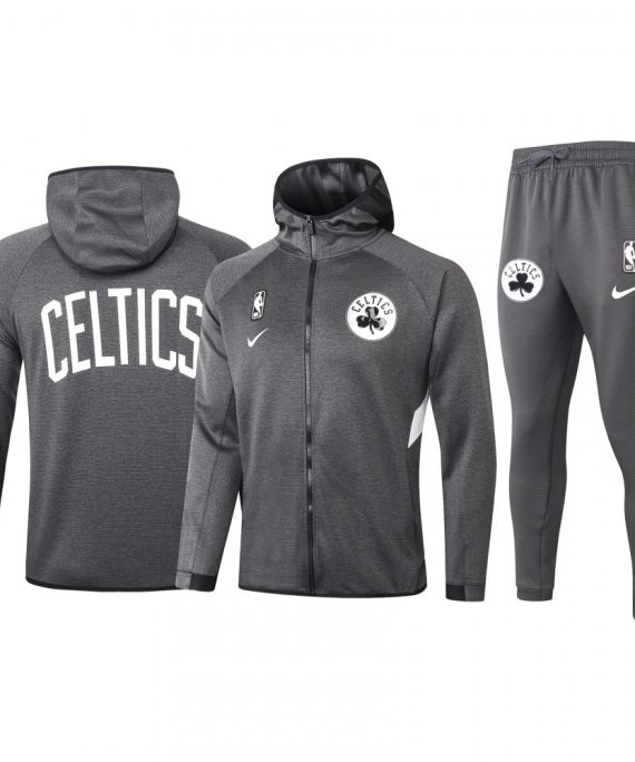 Chandal Los Angeles Clippers Con Capucha Gris