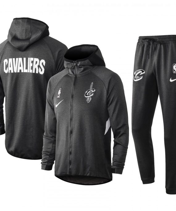 Chandal Cleveland Cavaliers Con Capucha Gris