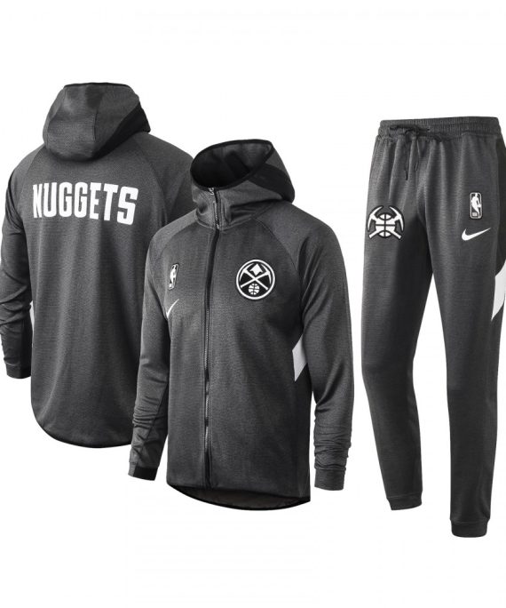 Chandal Denver Nuggets Con Capucha Gris