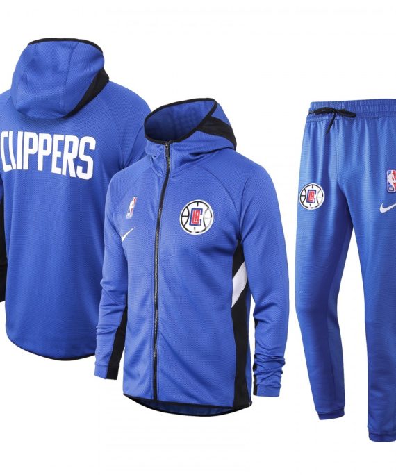 Chandal Los Angeles Clippers Con Capucha Azul