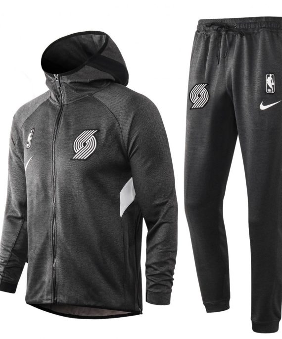 Chandal Portland Trail Blazers Con Capucha Gris