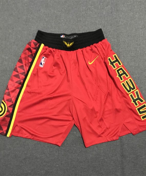 Pantalon Corto Atlanta Hawks Rojo