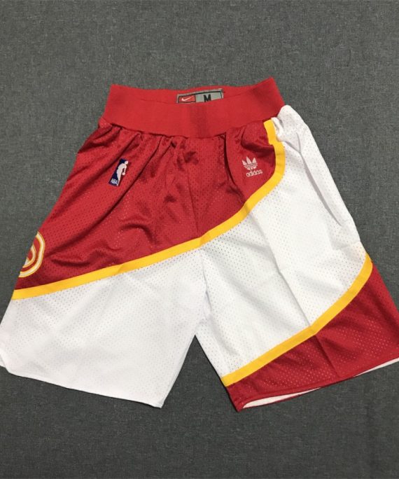Pantalon Corto Atlanta Hawks Rojo/Blanco