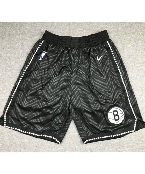 Pantalon Corto Brooklyn Nets Earned Edition Negro