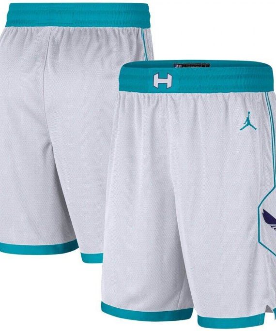 Pantalon Corto Charlotte Hornets Blanco