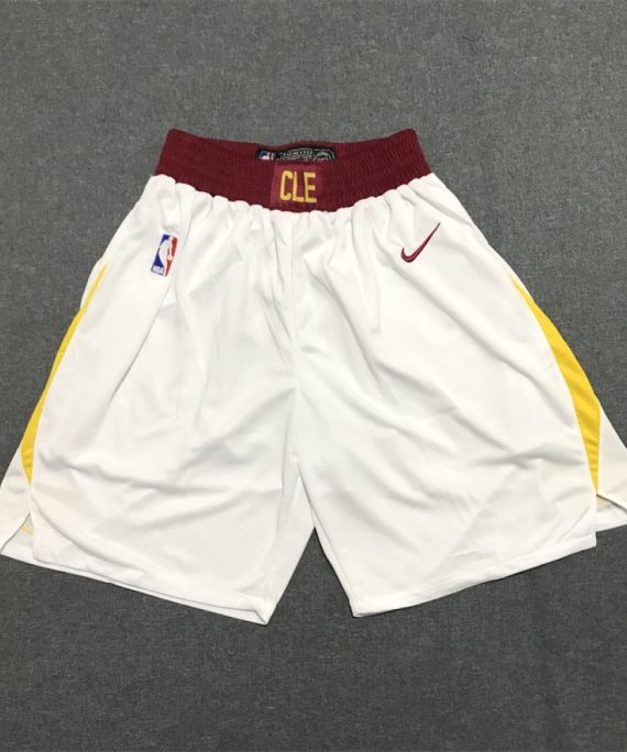 Pantalon Corto Cleveland Cavaliers Blanco