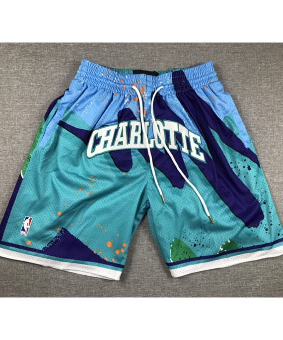 Pantalon Corto De Bolsillo Charlotte Hornets Swingman Azul