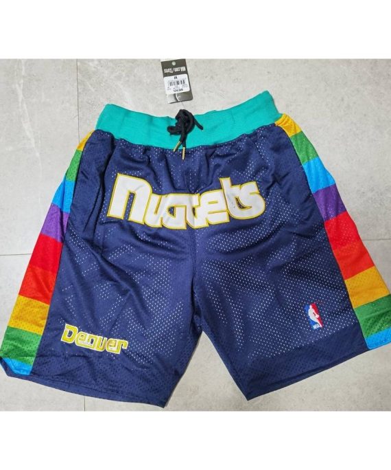Pantalon Corto De Bolsillo Denver Nuggets Azul Marino JUSTDON