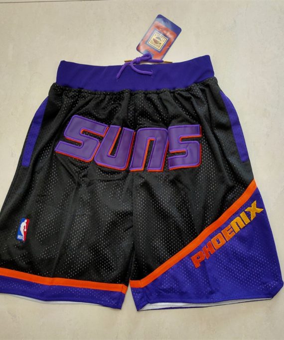 Pantalón Corto De Bolsillo Phoenix Suns Negro