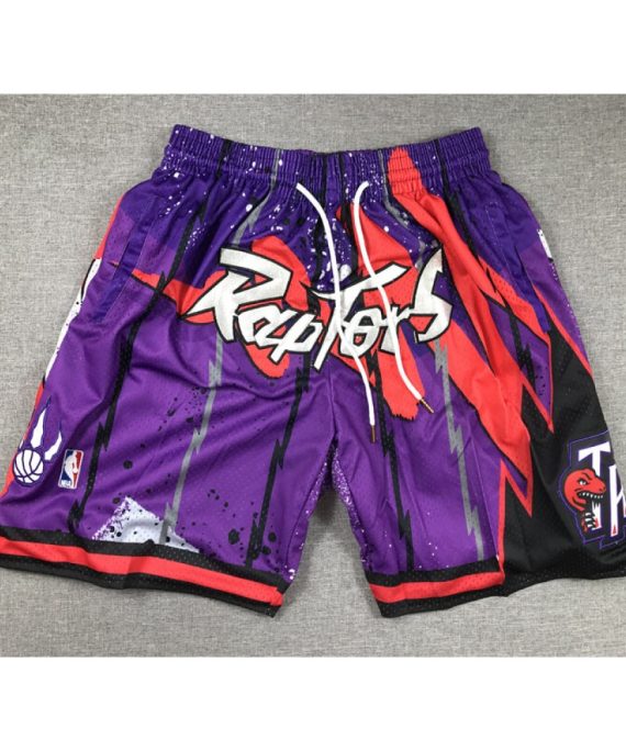 Pantalon Corto De Bolsillo Toronto Raptors Swingman Púrpura