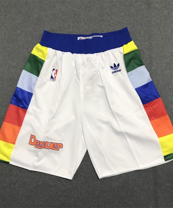 Pantalon Corto Denver Nuggets Blanco