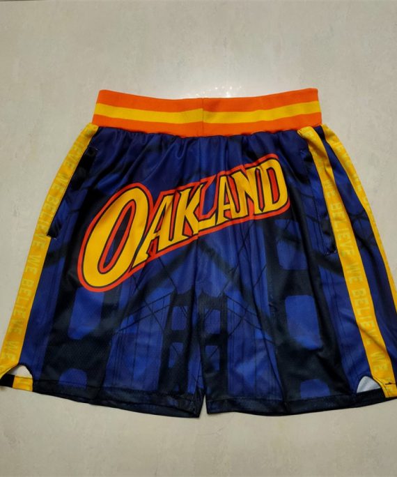 Pantalón Corto Golden State Warriors Azul