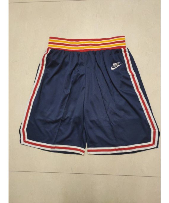 Pantalon Corto Golden State Warriors Edición 75 Aniversario Azul Oscuro