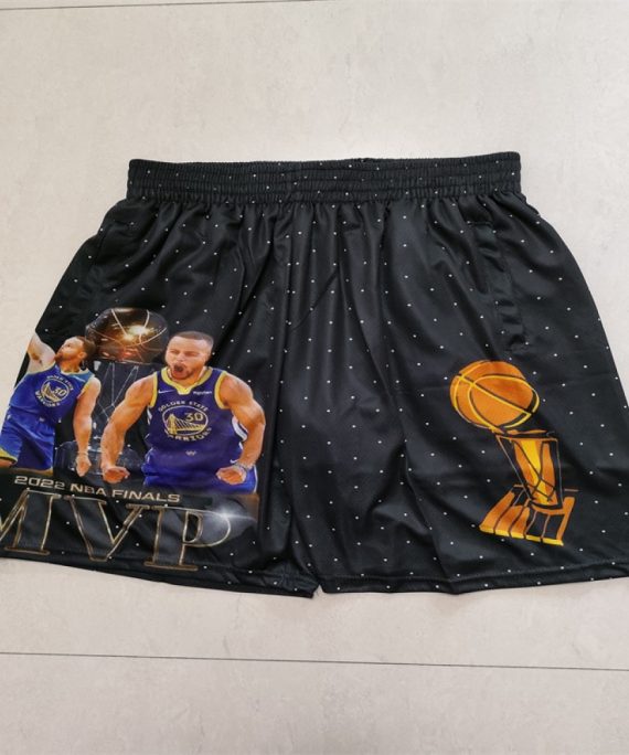 Pantalón Corto Golden State Warriors Negro