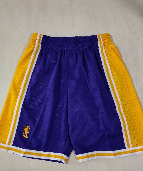 Pantalon Corto Los Angeles Lakers Clásico Edition Púrpura