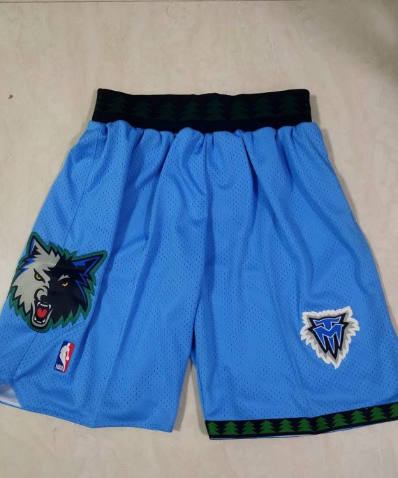 Pantalon Corto Minnesota Timberwolves Azul