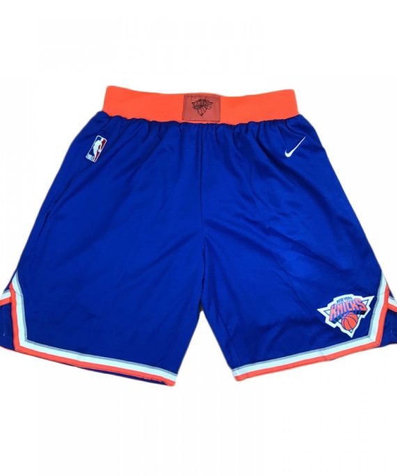 Pantalon Corto 17/18 New York Knicks Azul