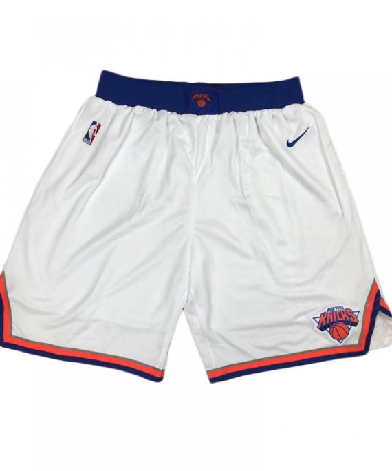 Pantalon Corto 17/18 New York Knicks Blanco