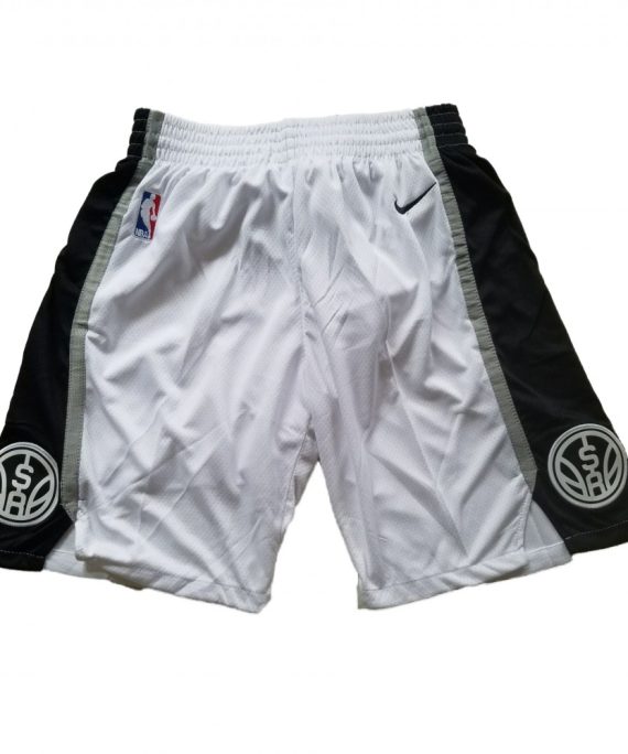 Pantalon Corto San Antonio Spurs 17/18 Blanco Icon Edition
