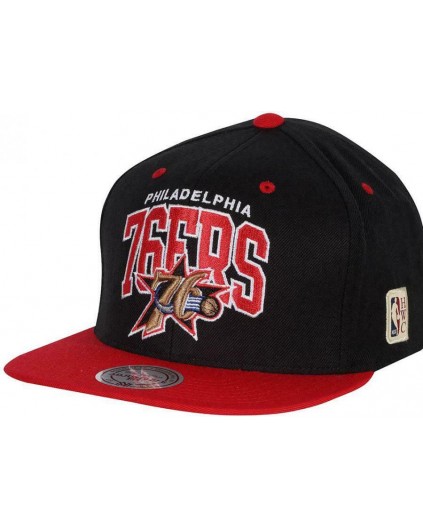 Gorra M&N Snapback HWC Philadelphia 76ers