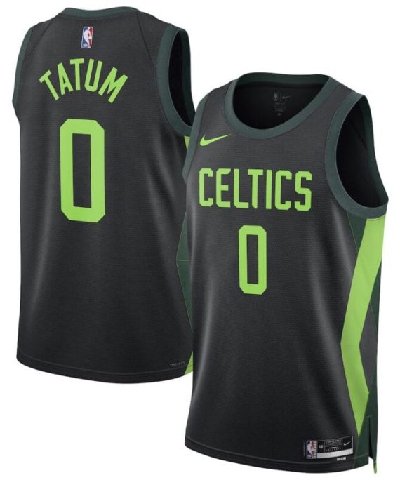 Camiseta NIÑO Jason Tatum #0 Celtics The City 2025 (copia)