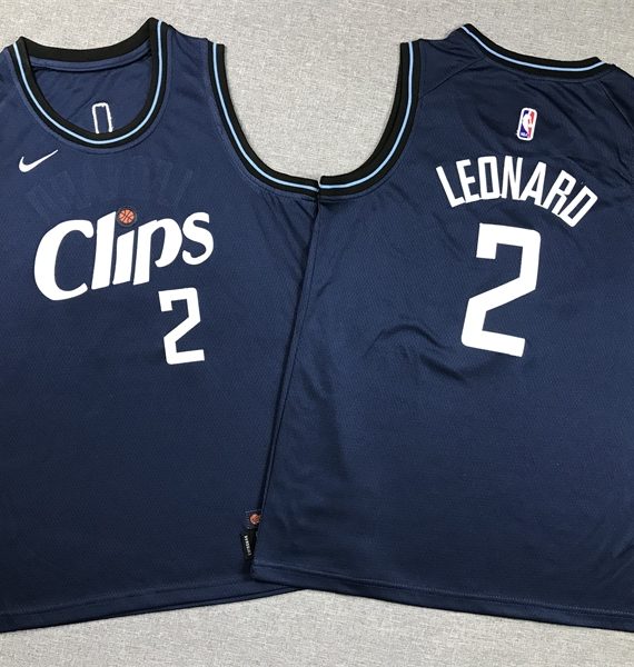 Camiseta Kawhi Leonard #2 Clippers the city 2024