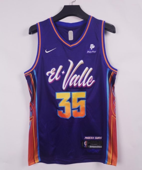 Camiseta Kevin Durant #35 Suns The City 2024