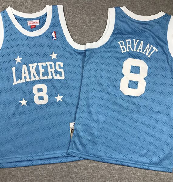 Camiseta Kobe Bryant #8 Los Angeles Lakers MPLS Azul