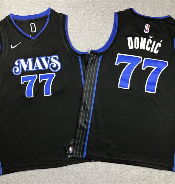 Camiseta Luka Doncic #77 Mavericks The City 2024