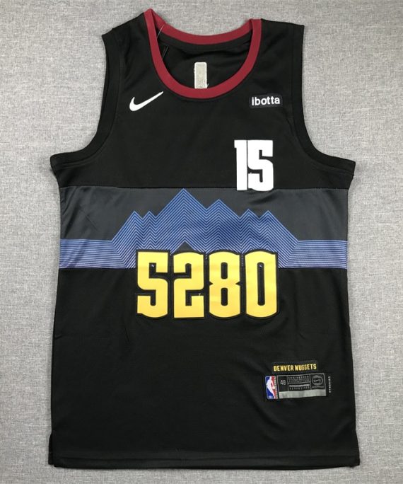 Camiseta Nicola Jokic #15 Nuggets The city 2024