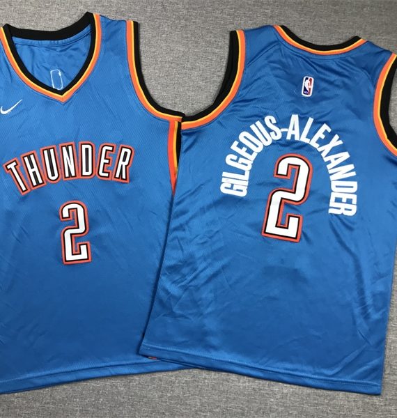 Camiseta Shai Gilgeous-Alexander #2 Oklahoma City Thunder
