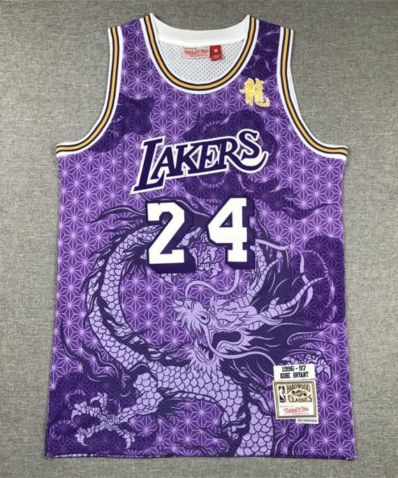 Camiseta Kobe Bryant #24 Los Angeles Lakers 1996/97 Lunar New Year