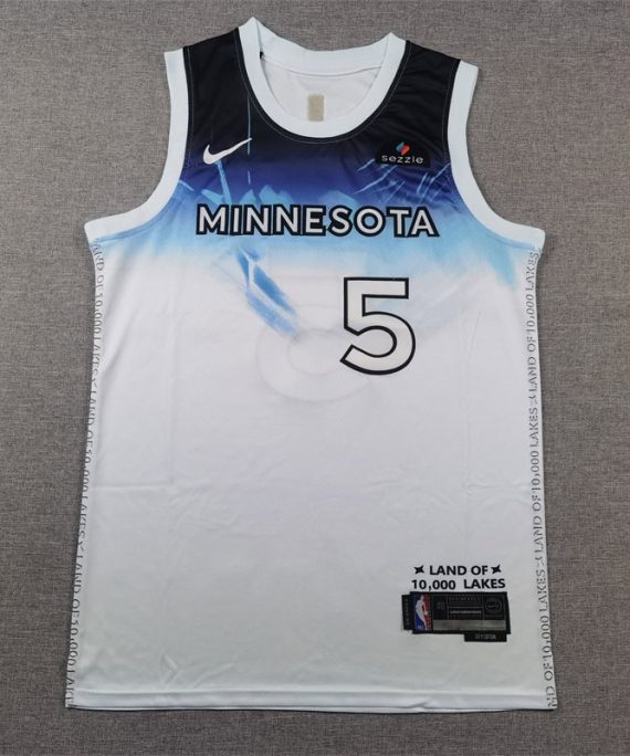 Camiseta Anthony Edwards #01 Timberwolves The City 2025