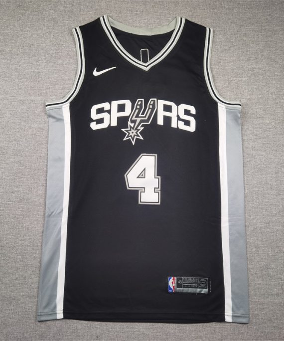 Camiseta De’Aaron Fox #4 San Antonio Spurs 2025