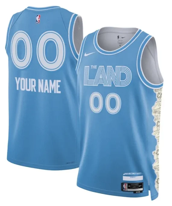 Camiseta Cleveland Cavaliers 2025 City Edition Azul