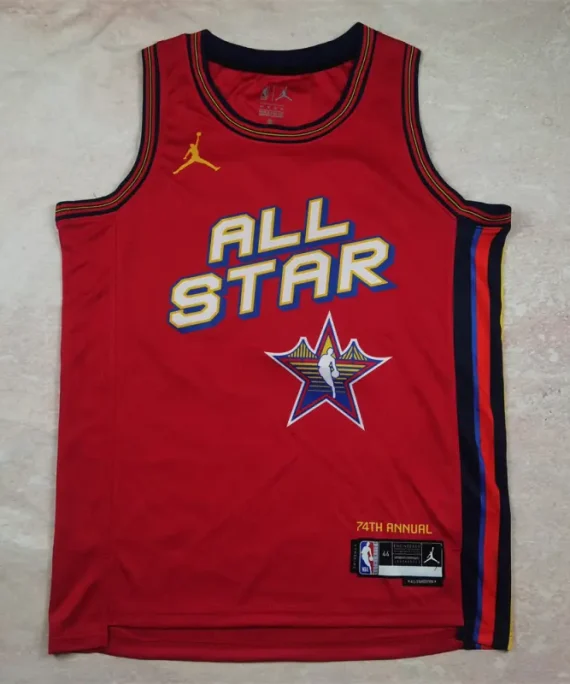 Camiseta Shai Gilgeous-Alexander #2 All-Star 2025 Rojo