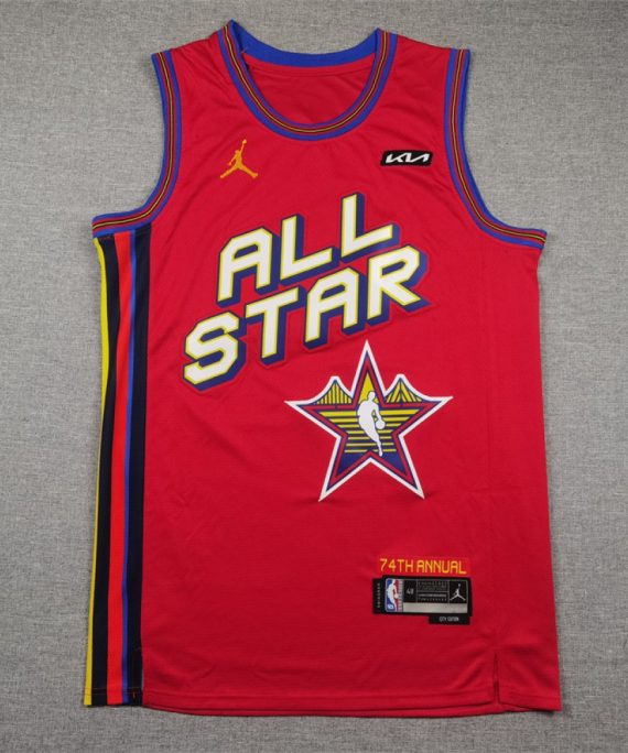 Camiseta Victor Wembanyama #1 All-Star 2025 Rojo