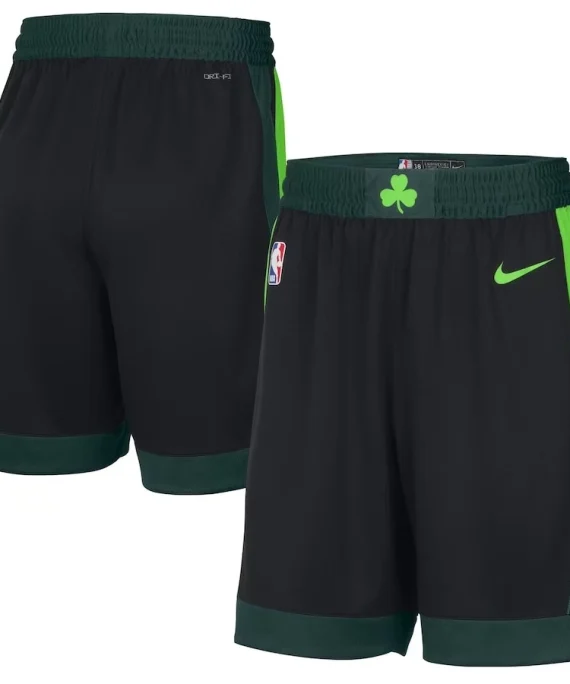 Pantalón Corto Boston Celtics 2025 City Edition Negro