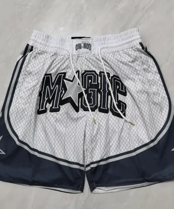 Pantalón Corto De Bolsillo Orlando Magic 2025 Blanco City Edition